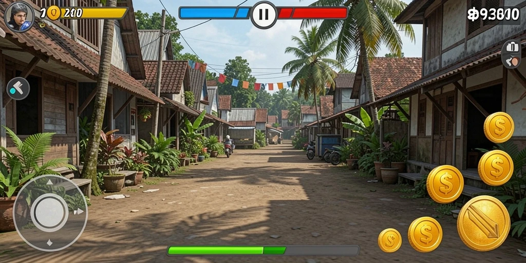 Tampilan antarmuka yang menarik dan modern.
