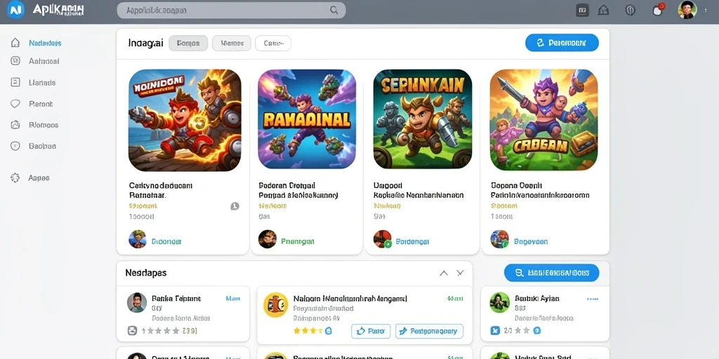 Screenshot pertama menunjukkan antarmuka yang menarik dan mudah digunakan.