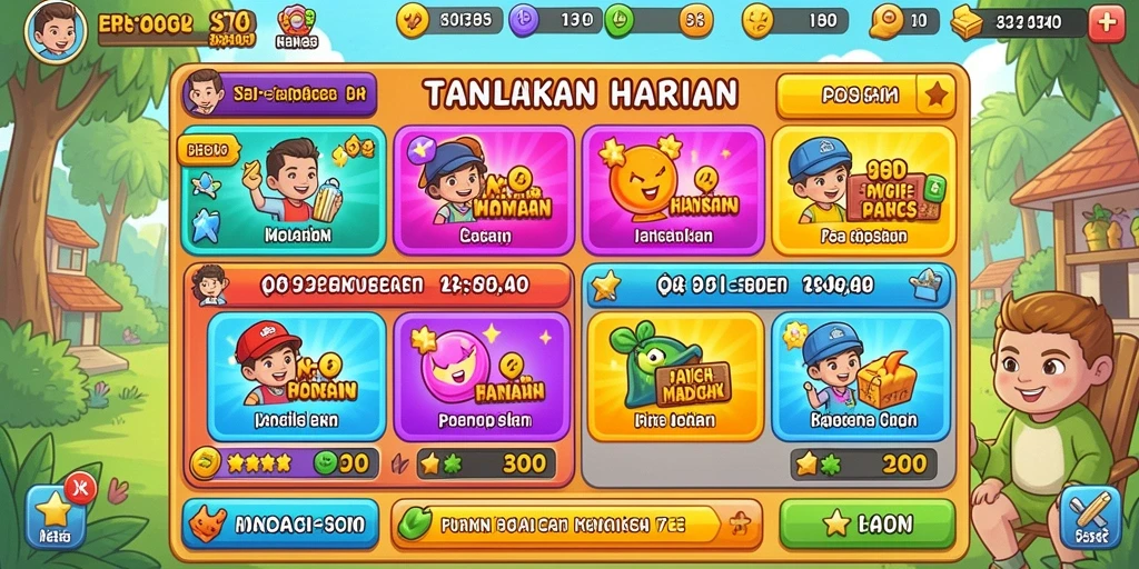 Tampilan utama aplikasi CW8888 yang menarik.