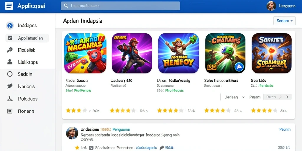 Antarmuka pengguna yang ramah dan menarik.