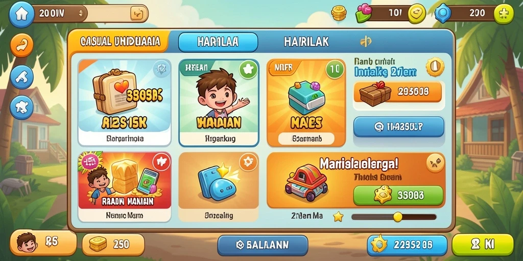 Tampilan antarmuka yang bersih dan menarik.