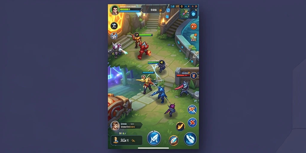 Tampilan grafis yang memukau dari game slot.