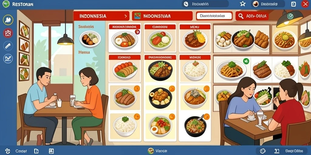 Tampilan antarmuka yang ramah pengguna.