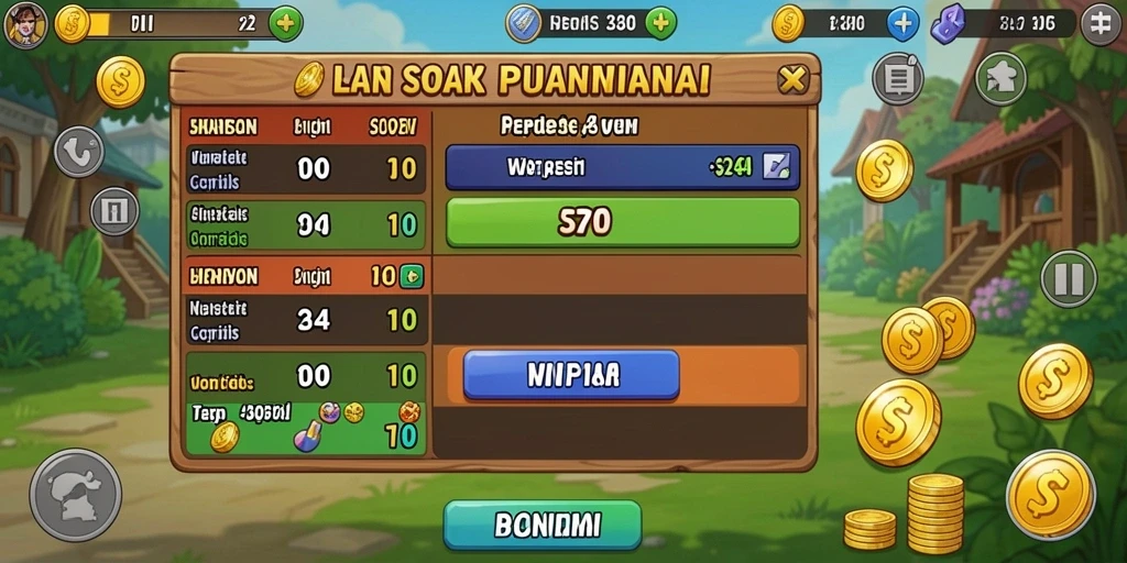 Tampilan antarmuka utama WAJIK777 yang menarik.